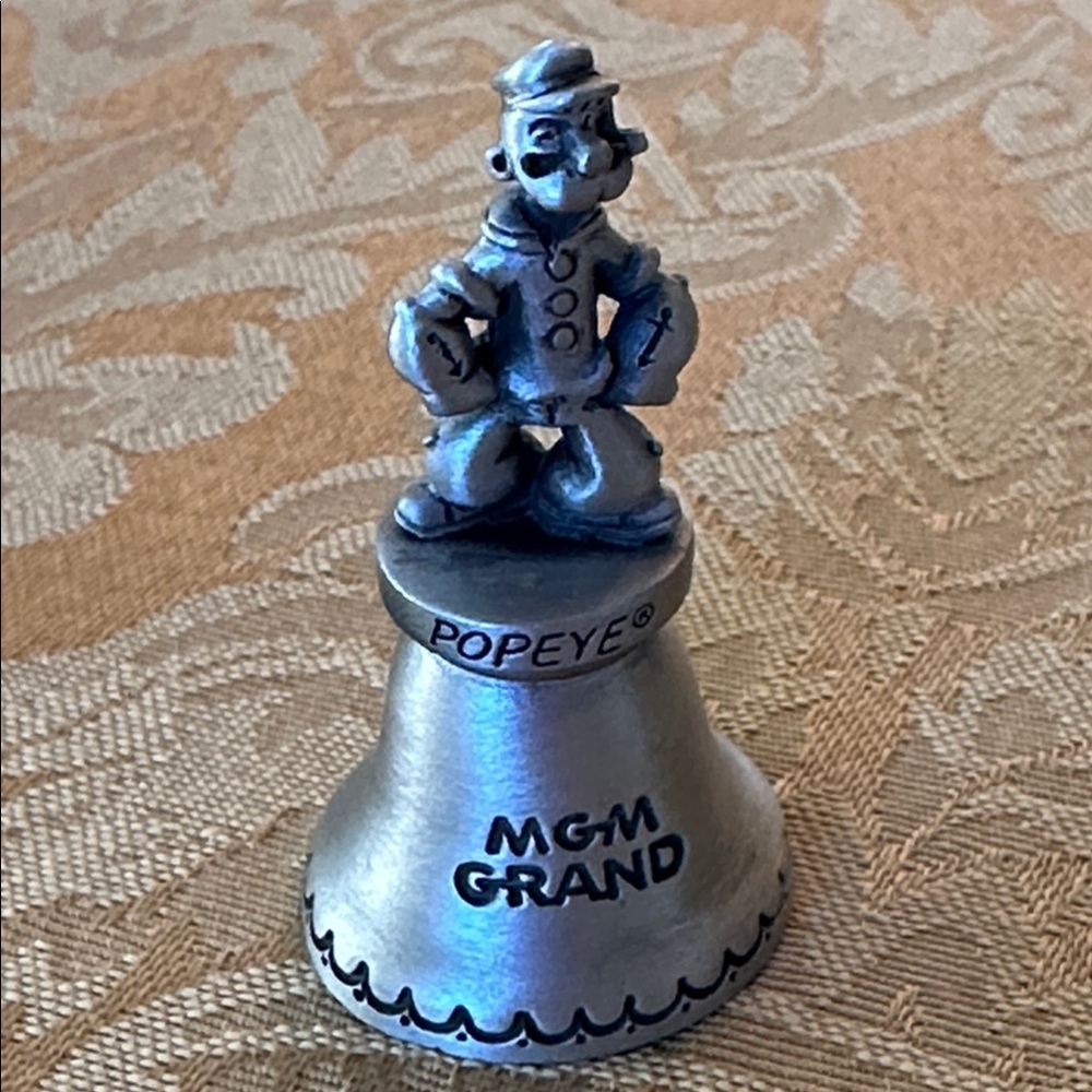 FREE Popeye Bell Pewter Figure